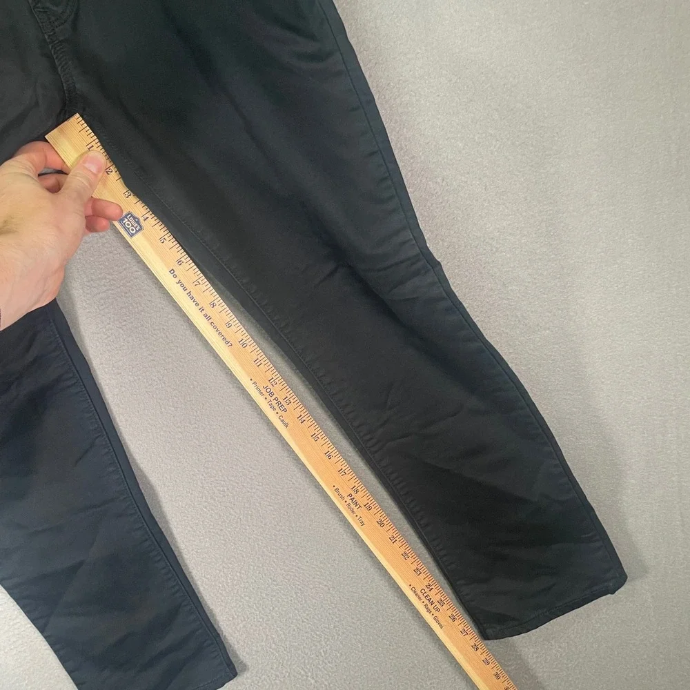 Banana‎ Republic Travel Jean Slim Black Stretch Pants Mens 32x30